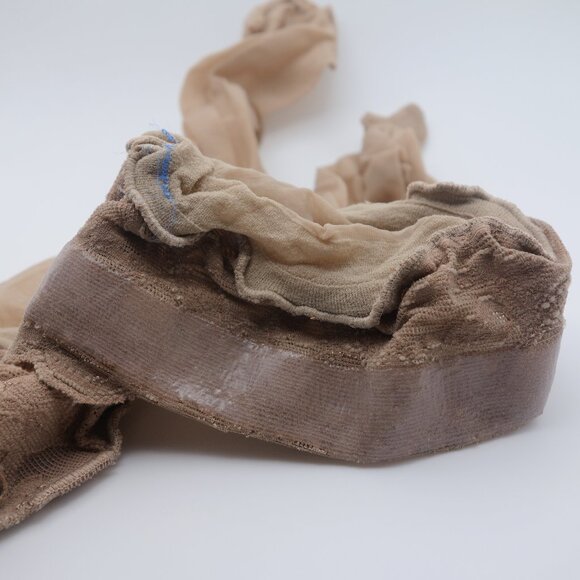 Cameo Leg Looks fashion sandalfoot Linen 100% Nylon Average Panty Hose - Picture 6 of 16